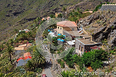 Masca, Tenerife Editorial Stock Photo