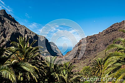 Masca Valley Stock Photo