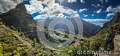 Masca valley, Tenerife, Spain Stock Photo