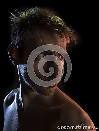 Masculine Stock Photo