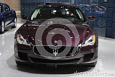 Maserati GranTurismo Editorial Stock Photo