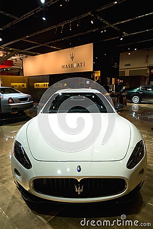 Maserati GranTurismo MC Sport Line Editorial Stock Photo