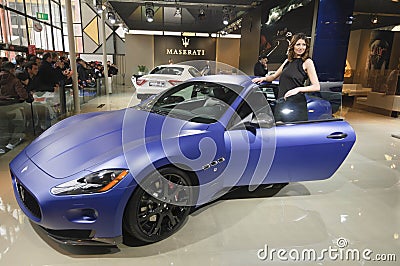 Maserati Granturismo S Editorial Stock Photo