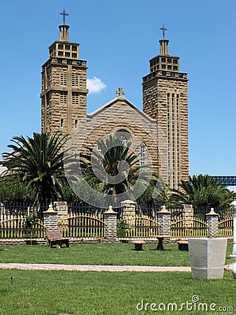 Maseru Catholic Cathedral Stock Photo
