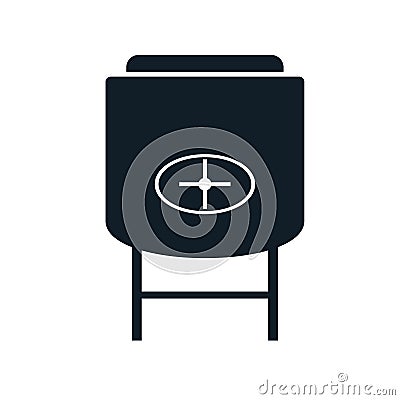 Mash tun icon Vector Illustration