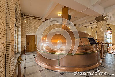 Mash tun Stock Photo