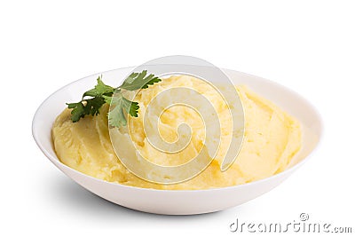 Mashed potato Stock Photo