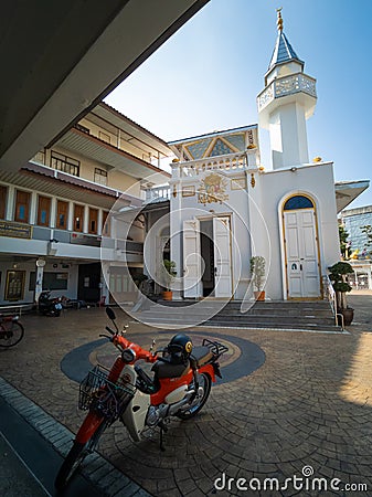 Masjid Bang Utit Charoen Krung Bangkok Editorial Stock Photo