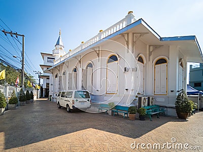 Masjid Bang Utit Charoen Krung Bangkok Editorial Stock Photo