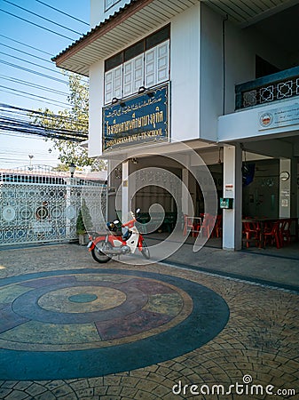 Masjid Bang Utit Charoen Krung Bangkok Editorial Stock Photo