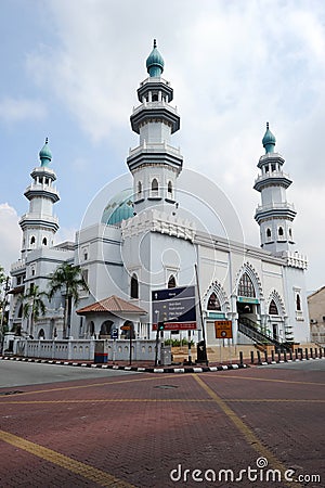 Masjid India Muslim , Jalan Tengku Kelana Editorial Stock Photo