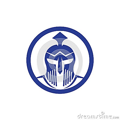 Mask gladiator vector illustration template Vector Illustration