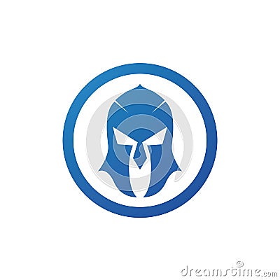 Mask gladiator vector illustration template Vector Illustration