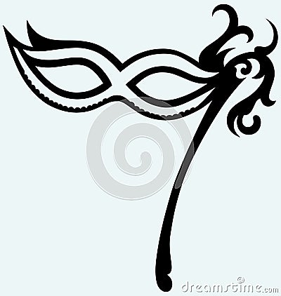 Mask for masquerade costumes Vector Illustration