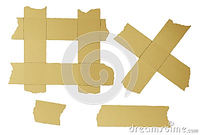 Masking Tape elements Stock Photo