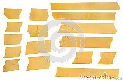 Masking tape, great for collage. Stock Photo