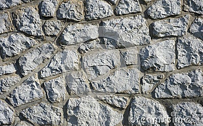 Masonry Stone or Brick Wall Stock Photo