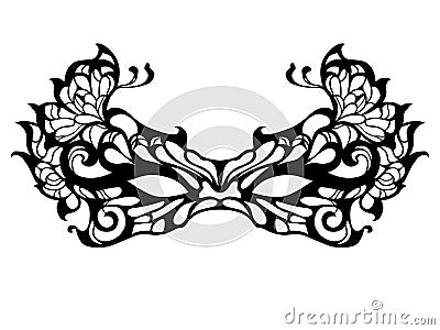 Masquerade mask Vector Illustration