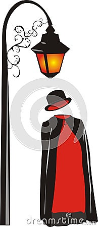 Masquerade suit Vector Illustration