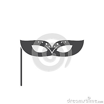 masquerade vector icon illustration Vector Illustration