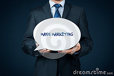 Mass marketing Stock Photo