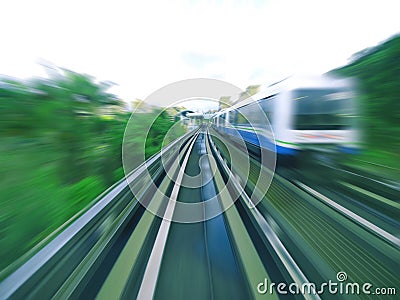 Mass rapid transit Stock Photo