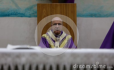 Mass for the 25th anniversary of the death of Saint Dulce Editorial Stock Photo