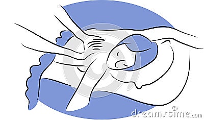 Massage Stock Photo