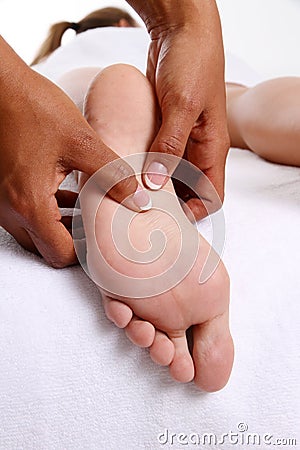 Massage Stock Photo