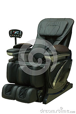 Massage Chair Stock Photo