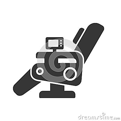 Massage Chair Icon Vector Illustration