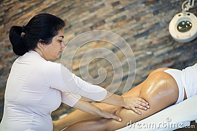 Massage for relax. Stock Photo