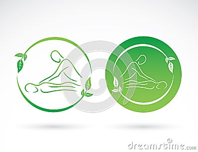 Massage signs Vector Illustration