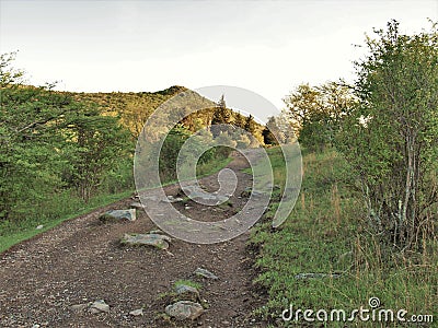 Massie Gap Trail Stock Photo