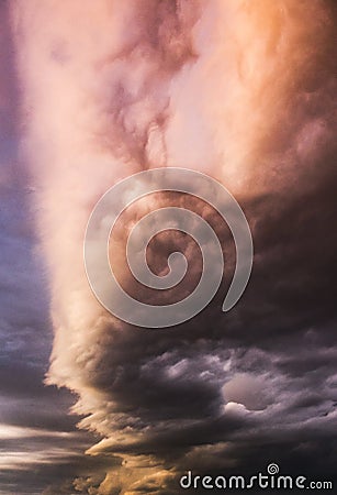 Massive cloud Stock Photo