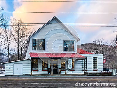 Mast General Store Annex in Banner Elk, NC Editorial Stock Photo