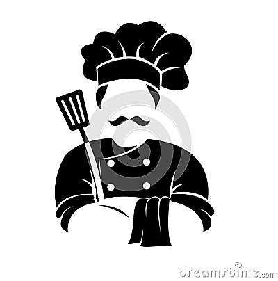 Master chef icon vector Vector Illustration