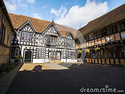 Master's home at the Lord Leycester hospital Stock Photo