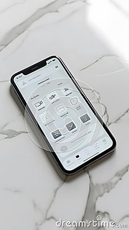 Mastering Mobile Interface Design, A Comprehensive Guide to App Iconography, Intuitive Navigation, and User-Friendl Stock Photo