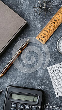 Mastering Precision, Learn to Accurately Measure, Calculate, and Design with Essential Tools A Comprehensive Guide Stock Photo