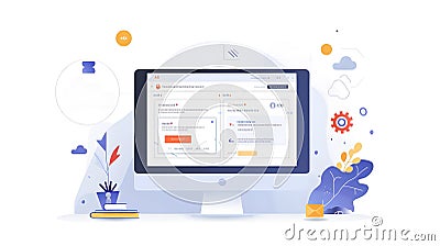 Mastering Secure Account Login, A Comprehensive Guide to Two-Factor Authentication and Password Management for Enh Stock Photo