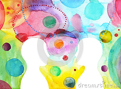 Mastermind, chakra power, inspiration abstract thought together, universe inside your mind Stock Photo