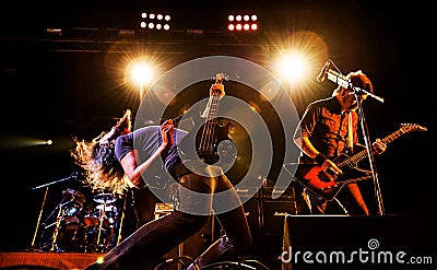 Mastodon concert Editorial Stock Photo