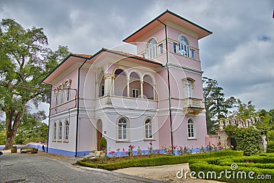 Mata do BuÃ§aco Foundation headquarters Editorial Stock Photo