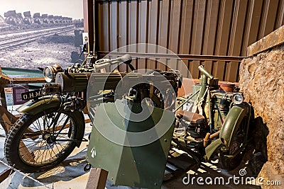 Matchless Vickers 8B2 M Editorial Stock Photo