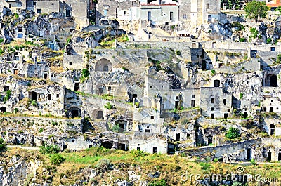 Matera Italy Stock Photo