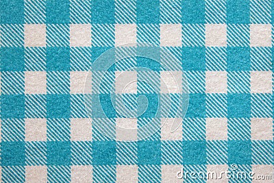 Material into blue grid, background. Stock Photo