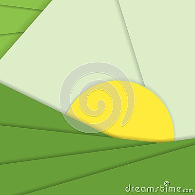 Material design background Vector Illustration