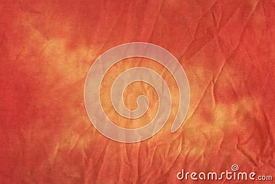 Material dirty spot red cloth fabric dirt old mud laundry vintage textile stain Stock Photo