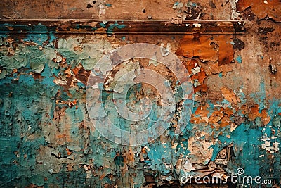 Material Displaced Texture Abstract Background With Generative AI Stock Photo